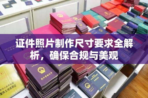 赵县证件照片制作尺寸要求全解析，确保合规与美观