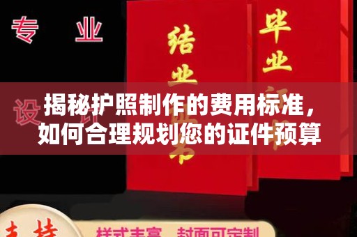 赵县揭秘护照制作的费用标准，如何合理规划您的证件预算