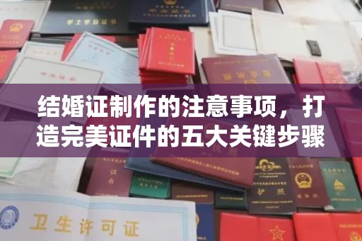 赵县结婚证制作的注意事项，打造完美证件的五大关键步骤