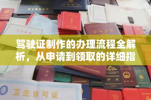 赵县驾驶证制作的办理流程全解析，从申请到领取的详细指南