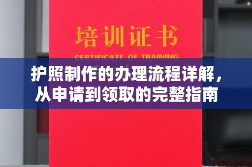 赵县护照制作的办理流程详解，从申请到领取的完整指南