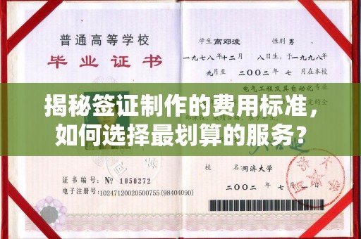 赵县揭秘签证制作的费用标准，如何选择最划算的服务？