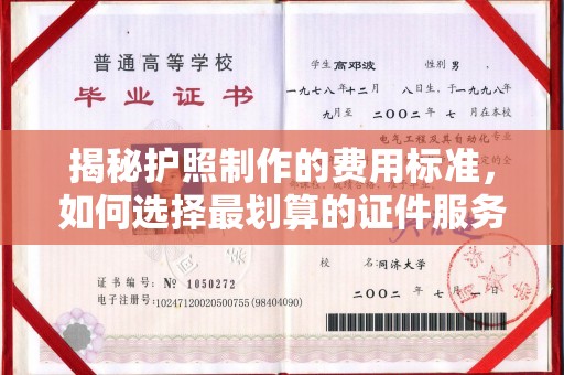 赵县揭秘护照制作的费用标准，如何选择最划算的证件服务？