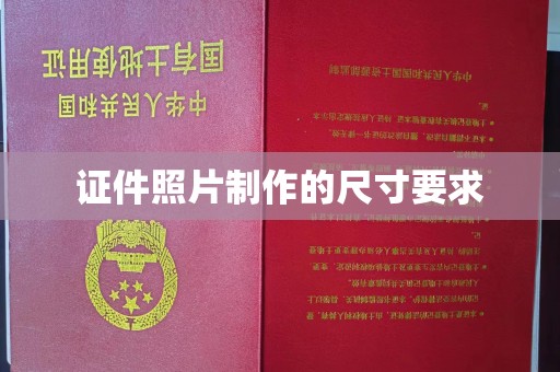 赵县证件照片制作的尺寸要求