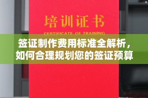 赵县签证制作费用标准全解析，如何合理规划您的签证预算？